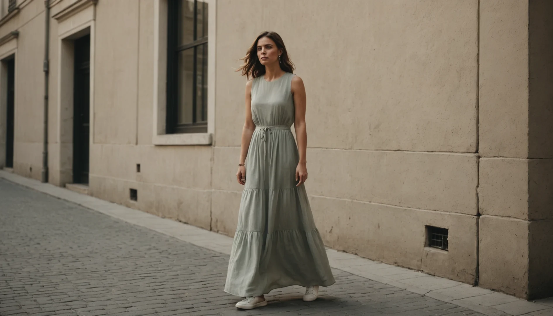 baskets avec robe longue
