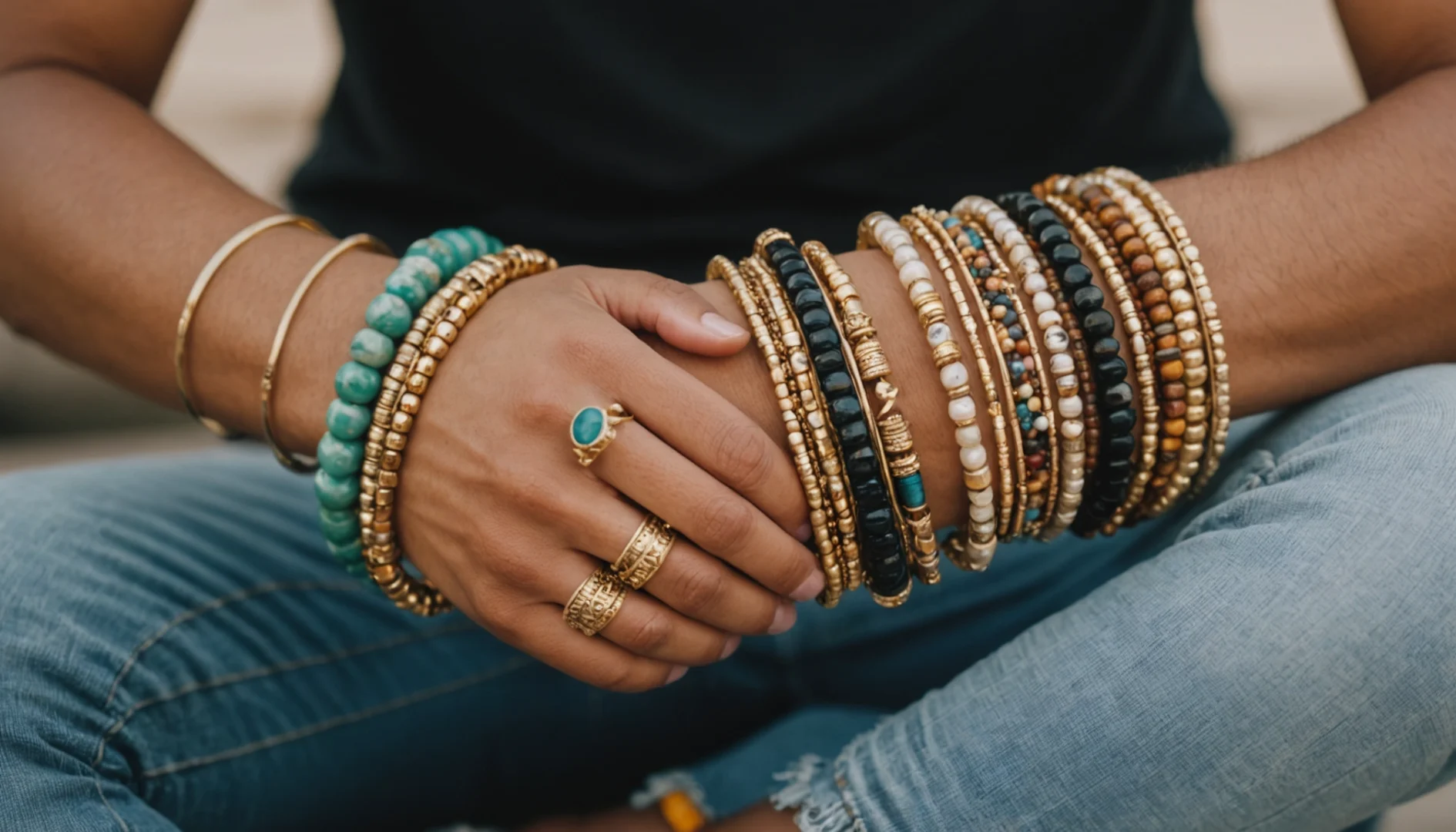 comment porter plusieurs bracelets sans qu'ils s'emmêlent