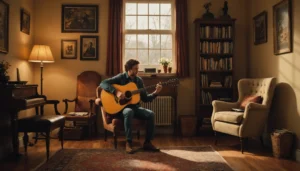 guitare droitier pour gaucher