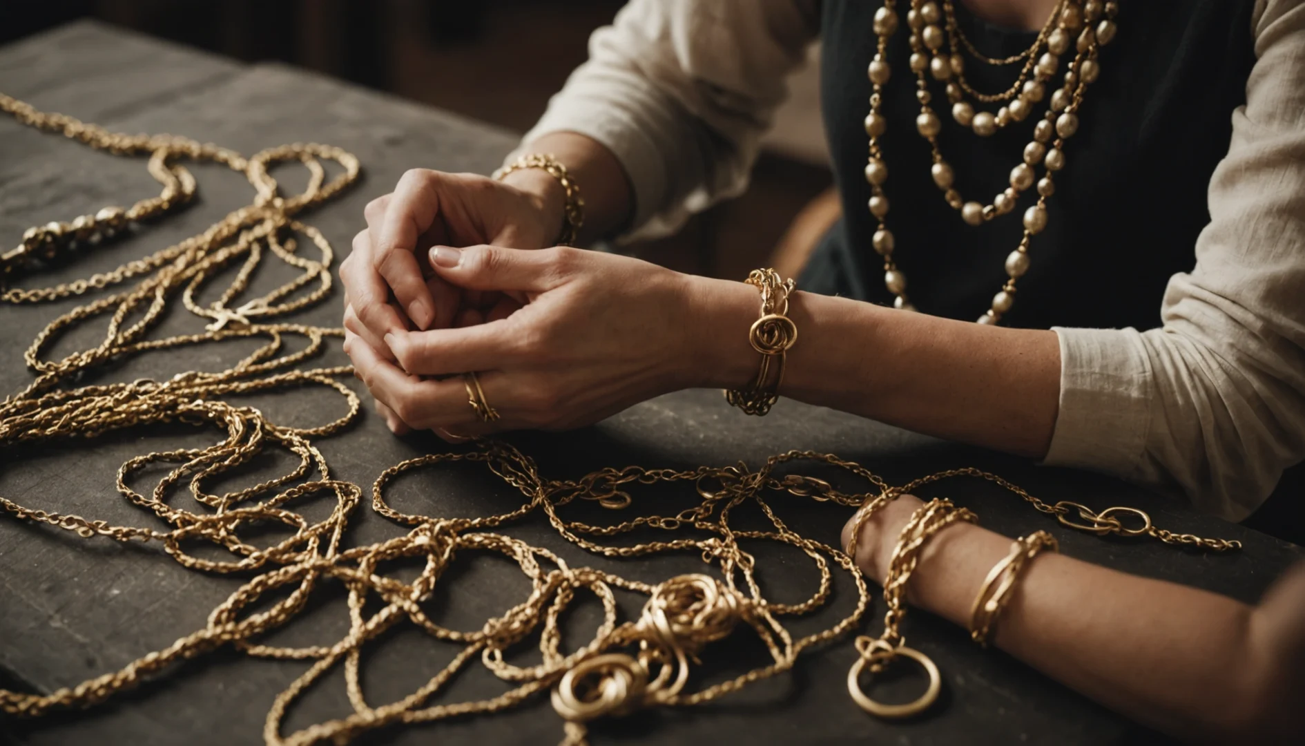 collier qui s'emmêle signification