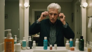 effet bétadine sur cheveux blancs