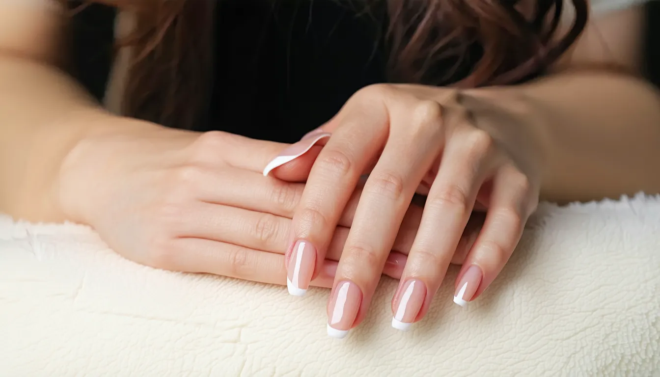 ongles striés