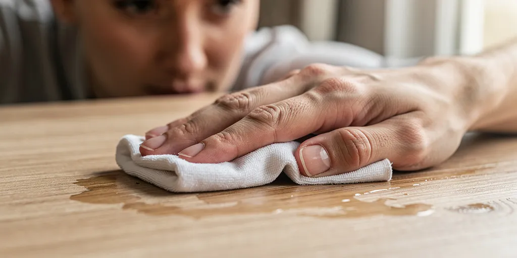 dissoudre de la colle