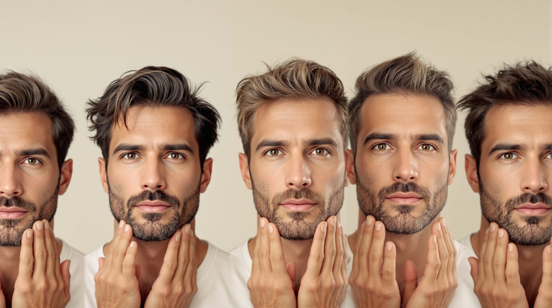 evolution pousse cheveux homme