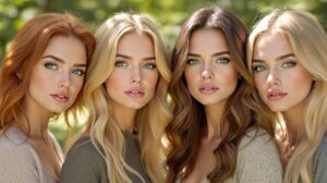 teint clair yeux vert quelle couleur de cheveux