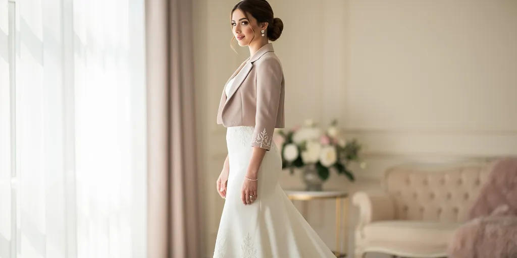 veste pour robe longue mariage