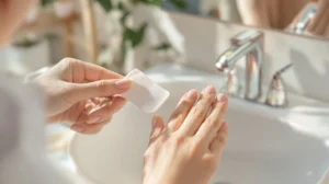 blanchir ongles mains