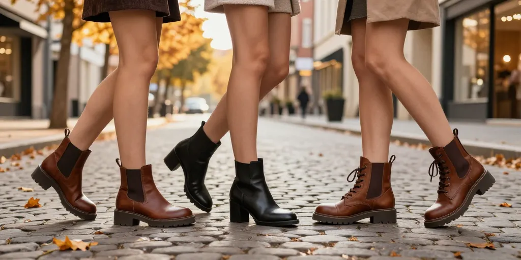 bottines tendance automne 2024