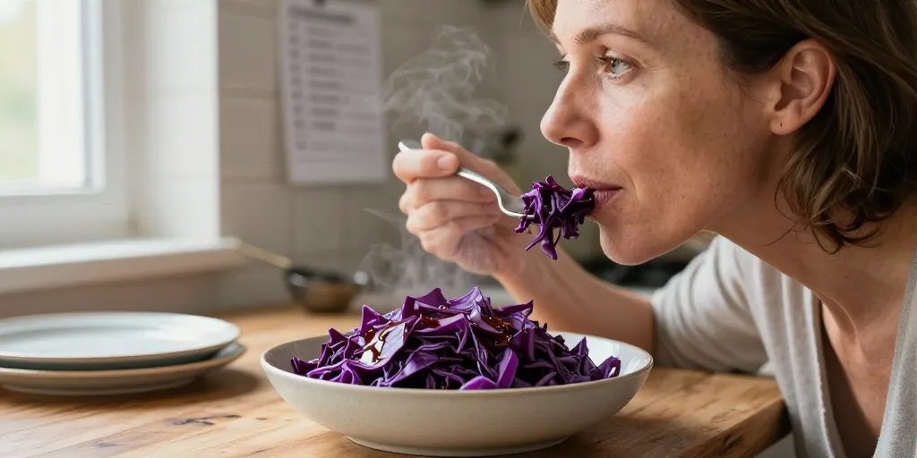 chou rouge cuit bienfaits