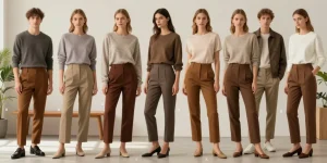 quoi mettre avec un pantalon marron