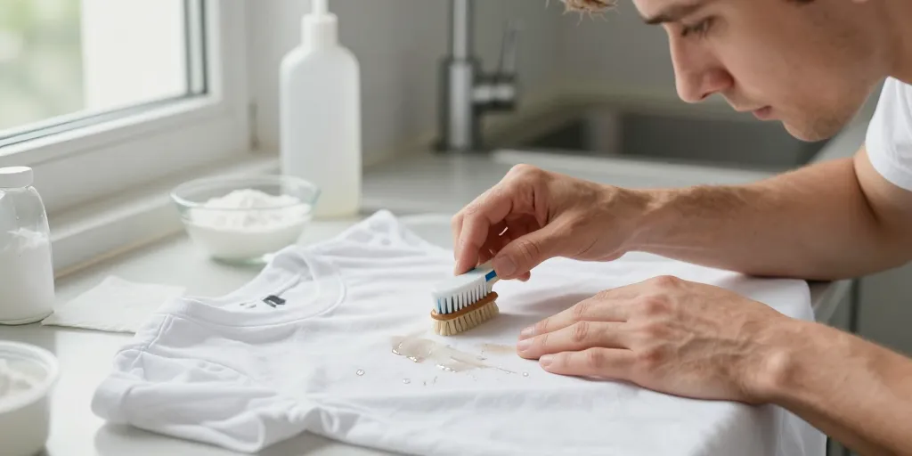 comment enlever une tache de cambouis sur du coton