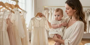 robe bapteme boheme