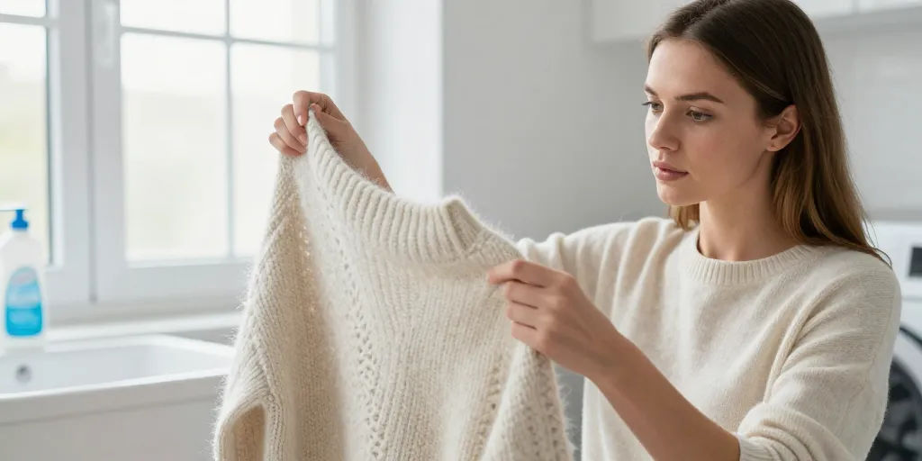 pull feutre apres lavage