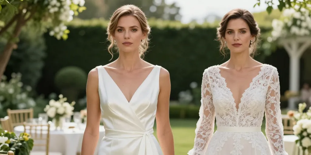 s'habiller en blanc pour un mariage