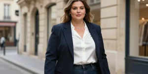casual chic femme ronde