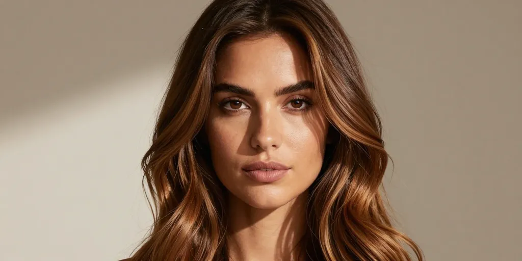 couleur de cheveux pour yeux marron et peau mate