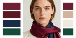 Foulard en soie uni : comment choisir la bonne couleur ?