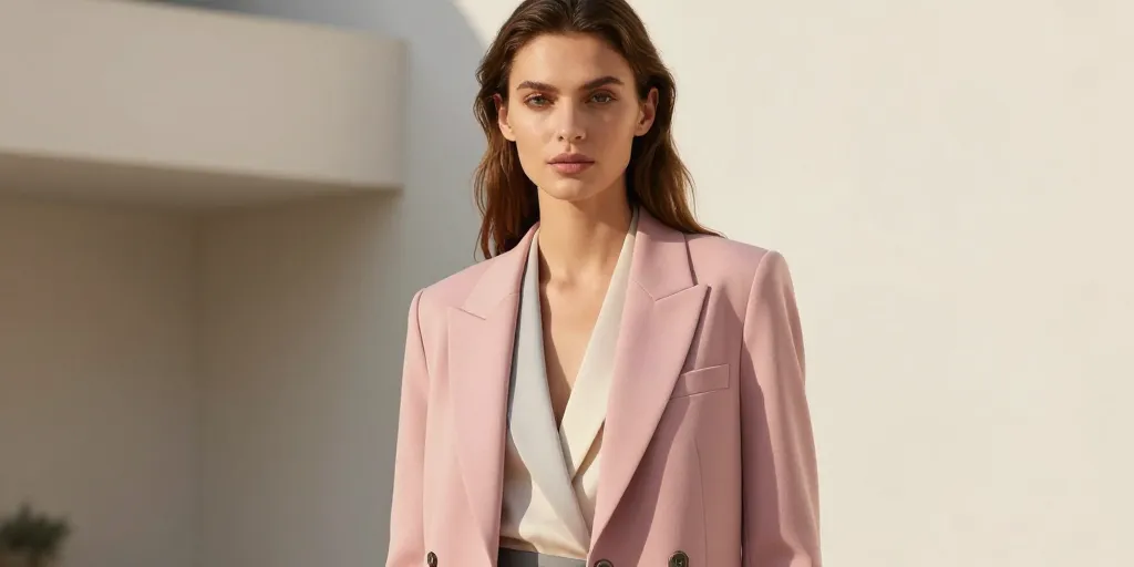 quelle couleur va bien avec le vieux rose vêtement