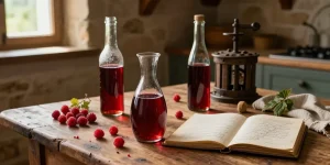 vin de framboises