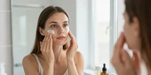 routine soin du visage femme