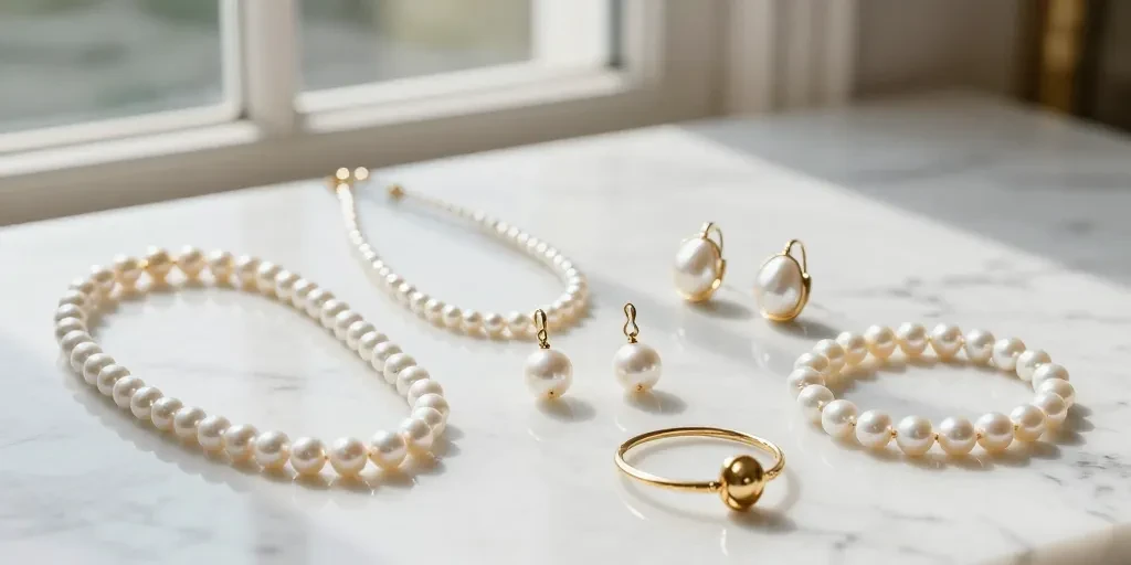 bijoux mariage perles